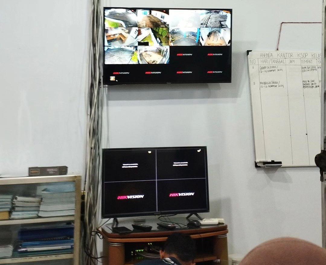 Instalasi CCTV di Kantor KSOP Pulau Baai Bengkulu image 3